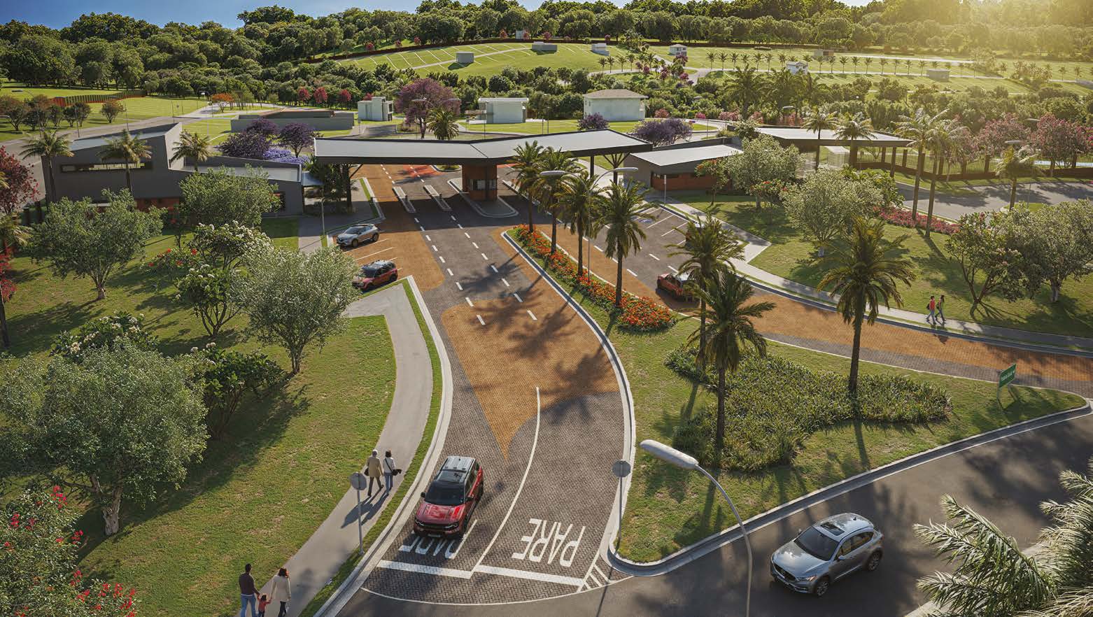 Portaria social — imagem do book digital FGR (ilustrativa)