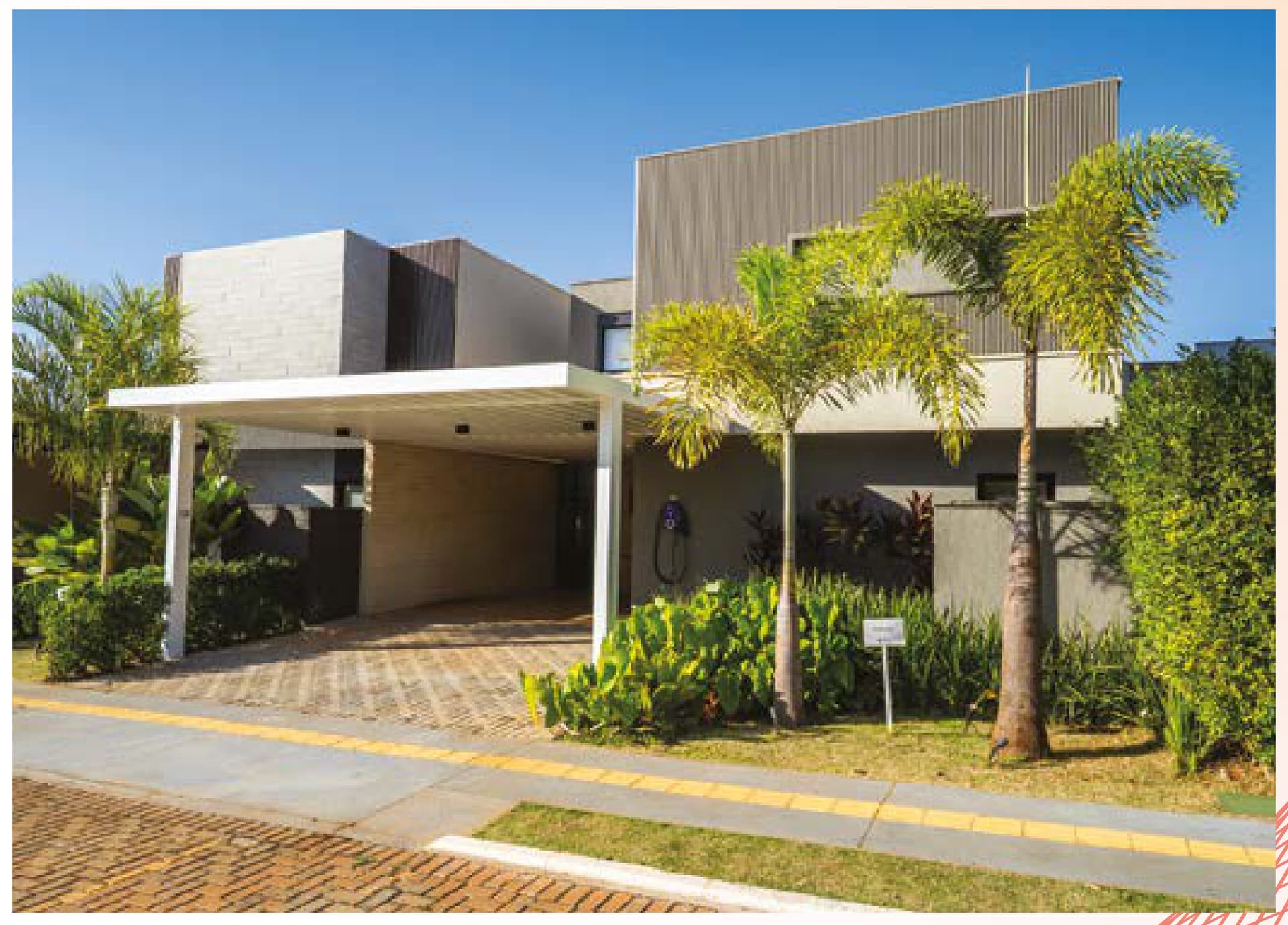 Casa térrea 3Q3S — referência do book FGR (ilustrativa)