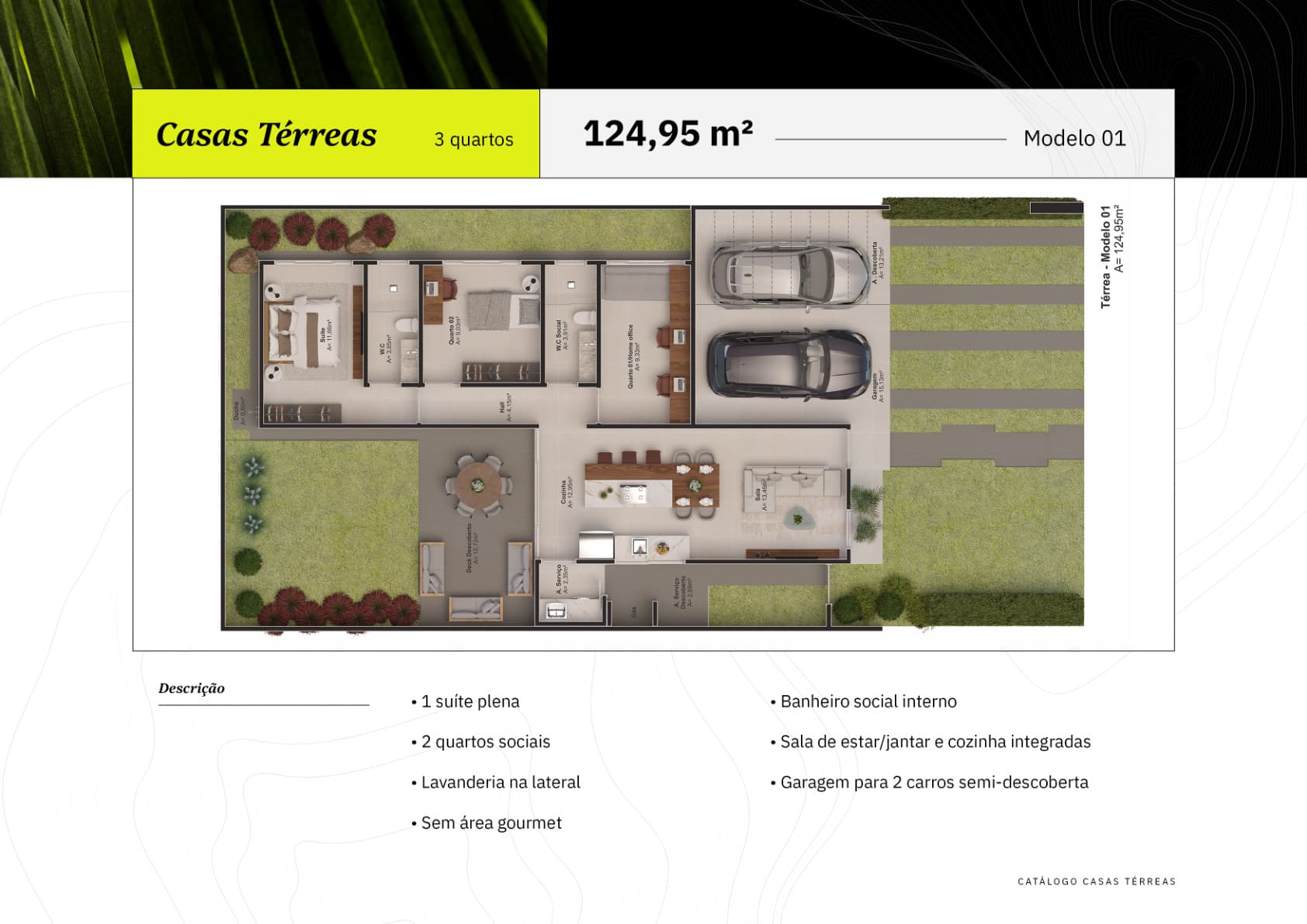 Página do catálogo LIFA Aura térreas — fachadas (ilustrativo)